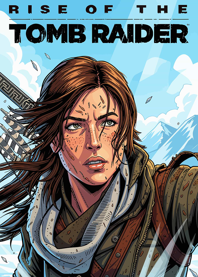 Rise of the Tomb Raider Cover Art