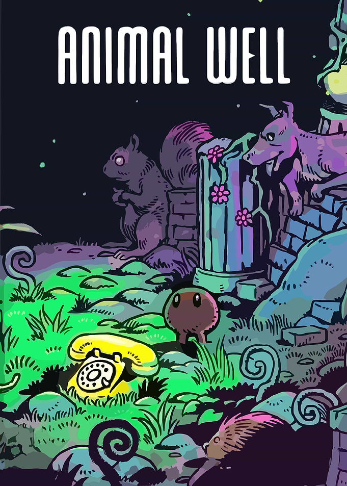 Animal Well Game Art