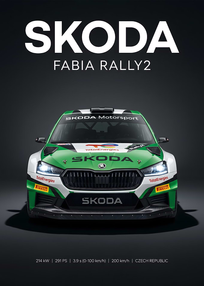Škoda Fabia Rally2 Car