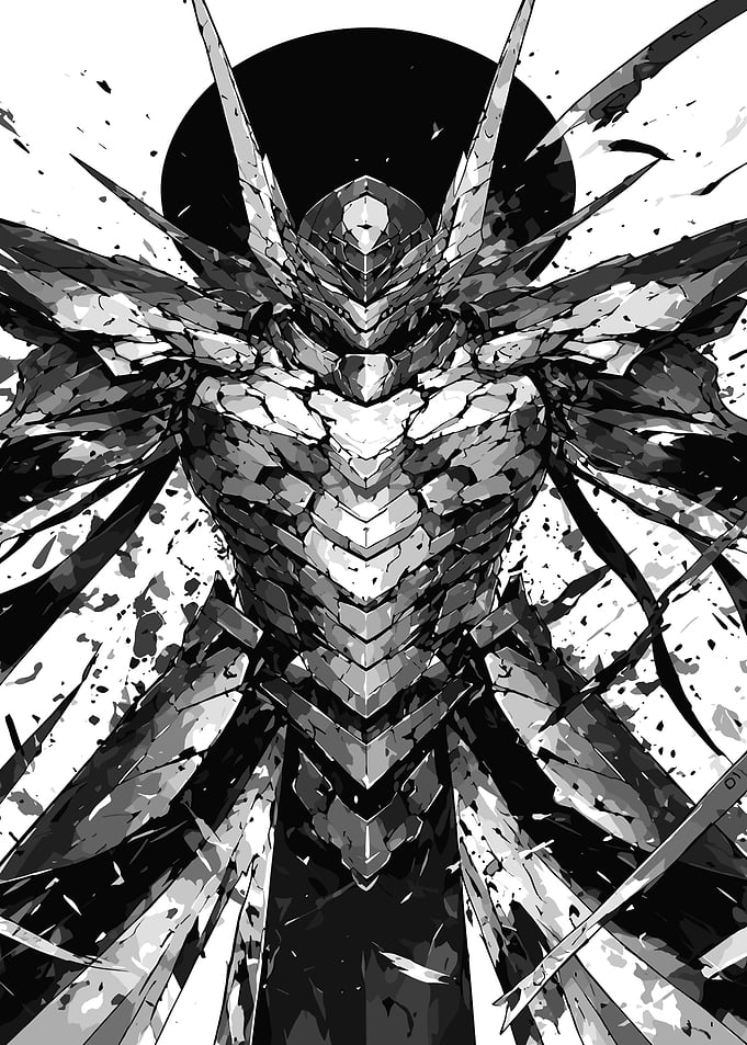Deadlock Monochromatic Mecha Warrior