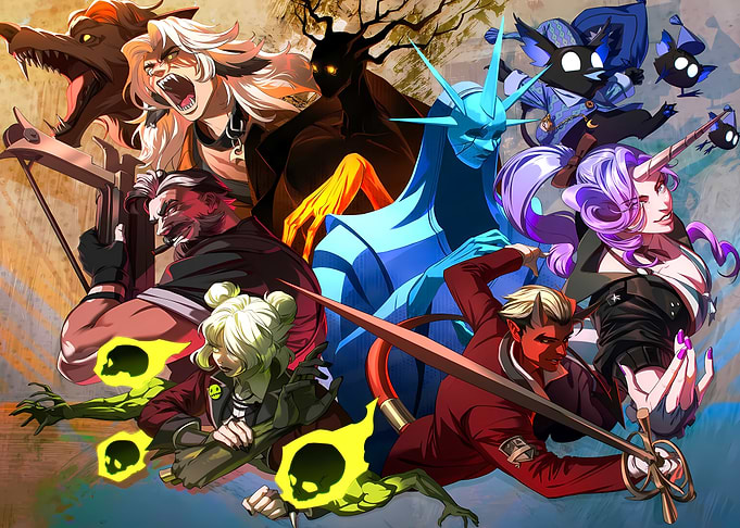 Fantasy Characters Assemble