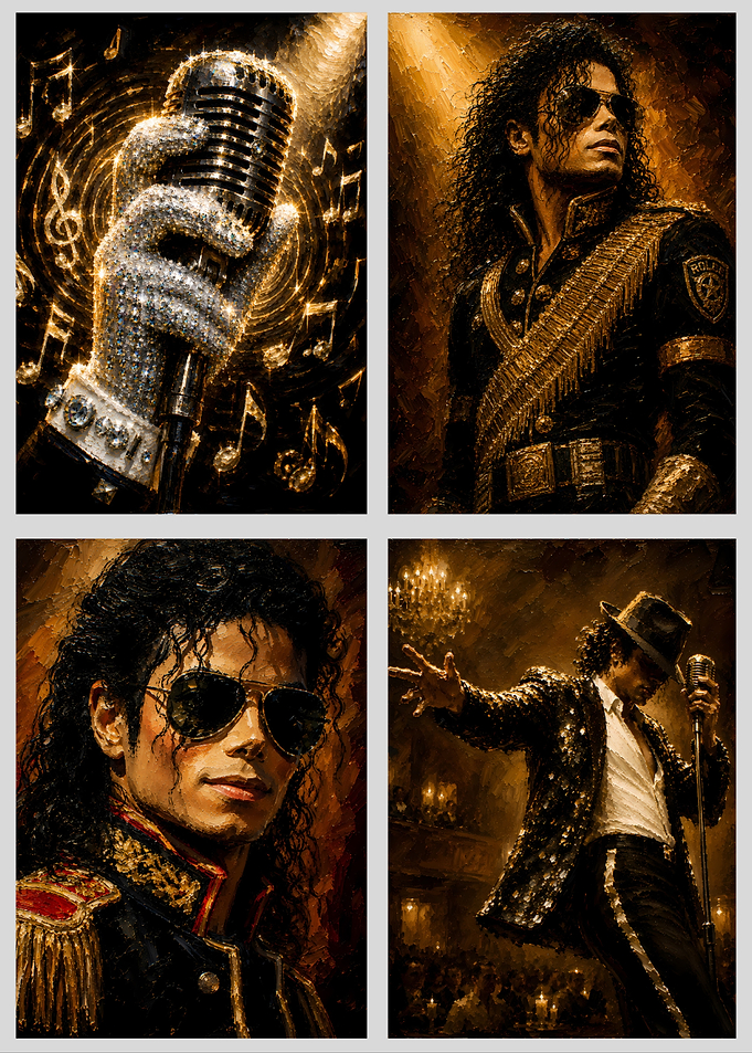 Michael Jackson Performing