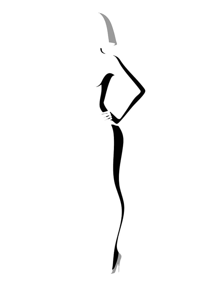 Elegant Fashion Silhouette