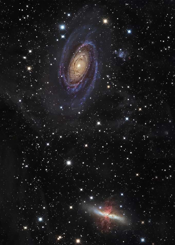Galaxies in Deep Space