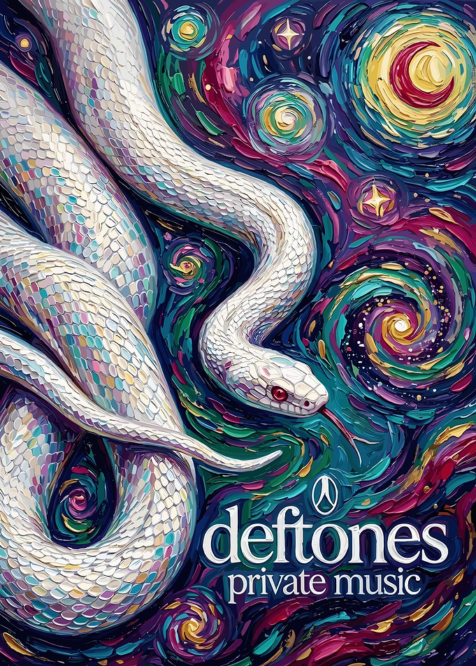 Deftones Private Music Snake Painting