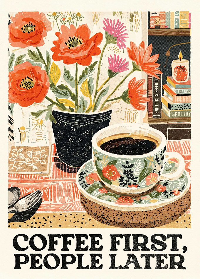 Coffee First, People Later