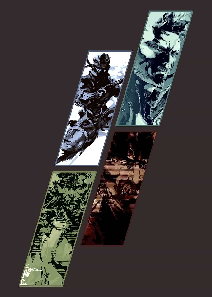 Metal Gear Solid Collage