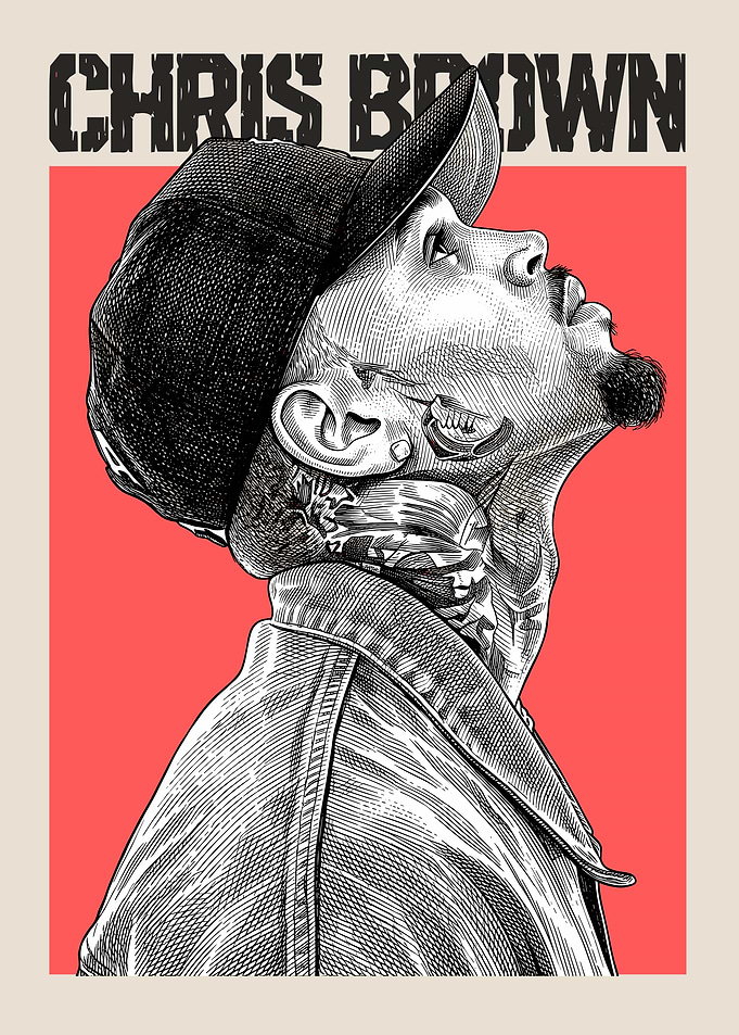 Chris Brown Portrait
