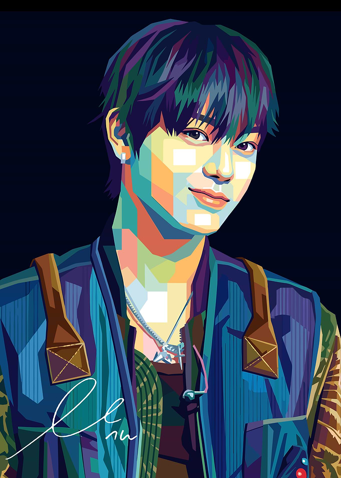 Ohyul Pop Art Portrait