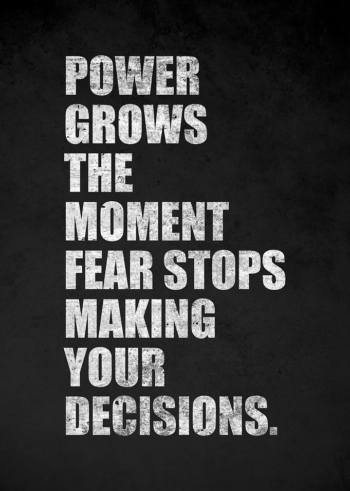 Power Grows When Fear Stops