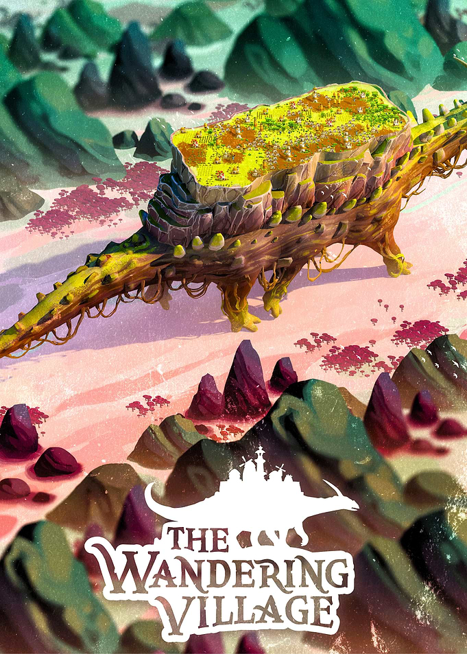 The Wandering Village Game Art