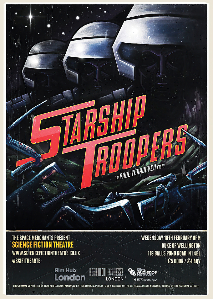 Starship Troopers Movie Poster