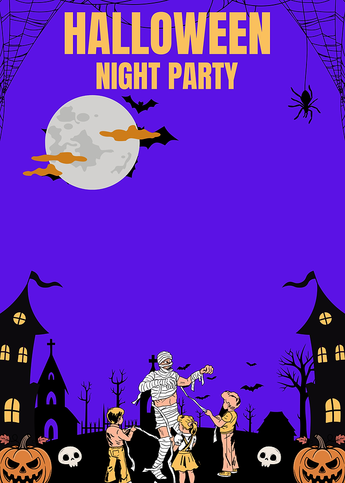 Halloween Night Party Poster