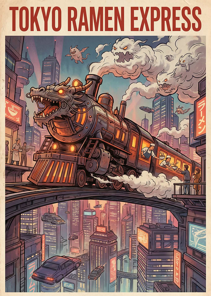 Tokyo Ramen Express Dragon Train