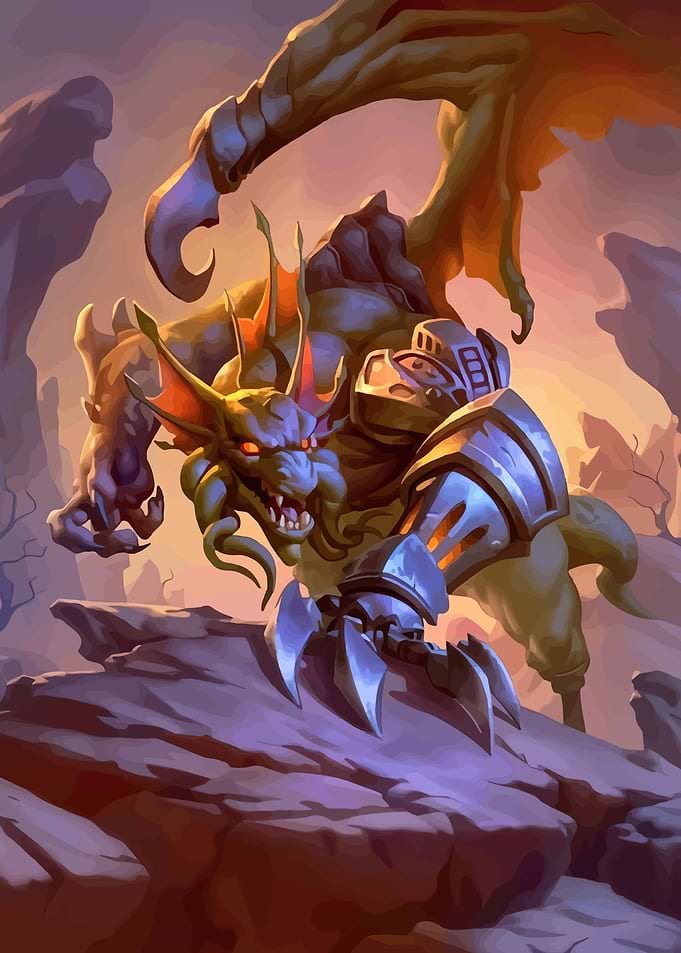 Fantasy Creature with Armor
