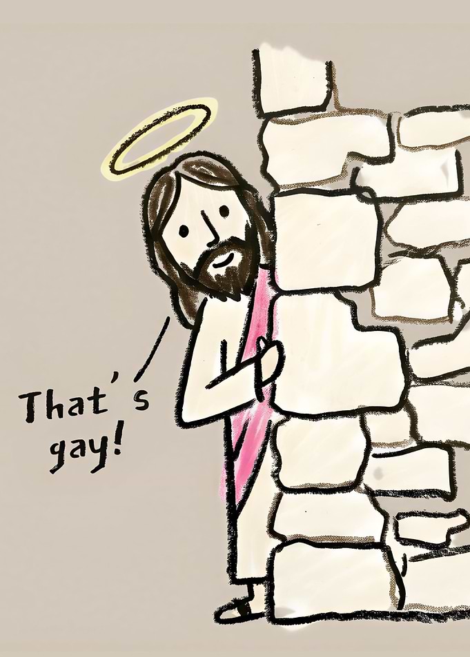 Gay Pride Jesus