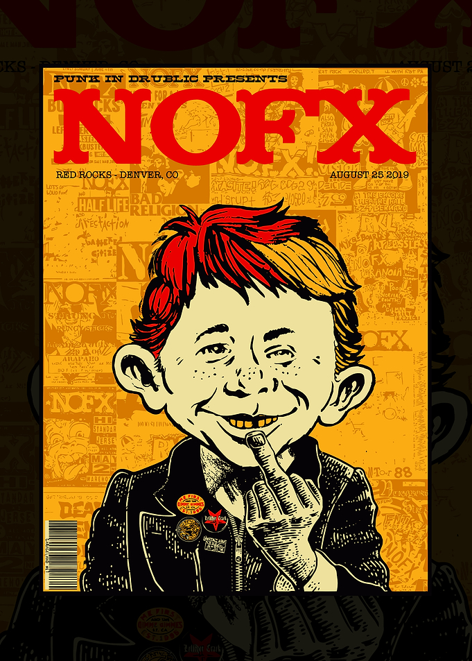NOFX Punk Rock Poster