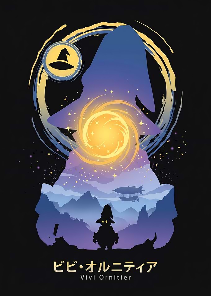 Vivi Ornitier Silhouette Art