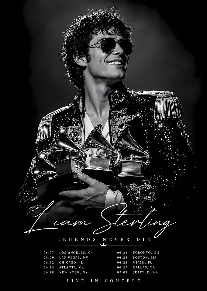 Liam Sterling Concert Poster
