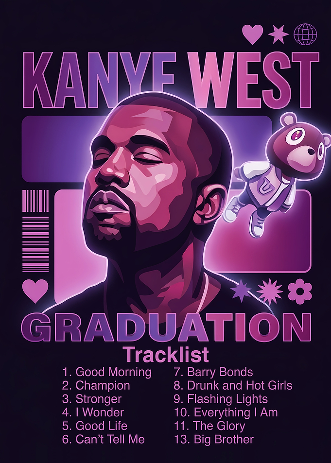 Kanye West Graduation Album Art