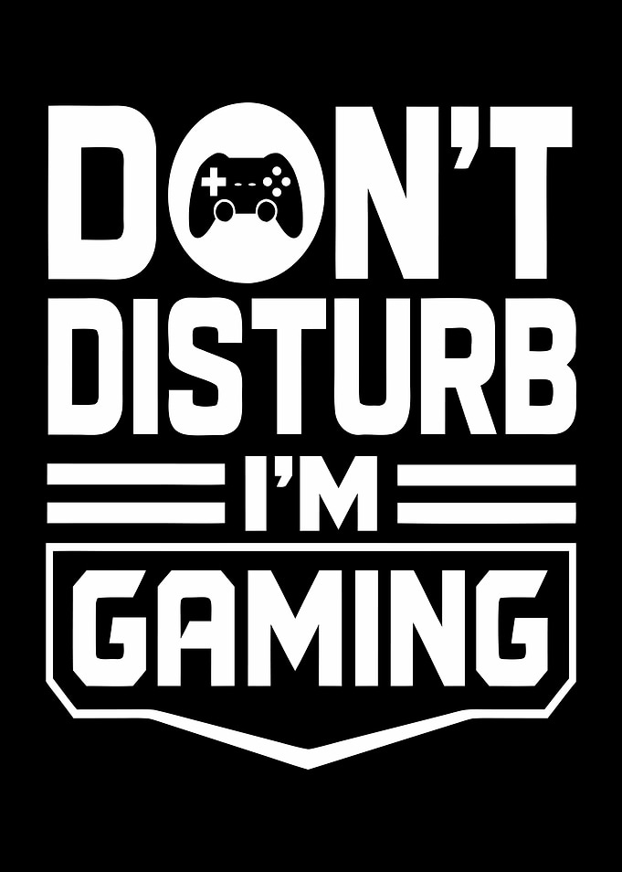 Don't Disturb I'm Gaming