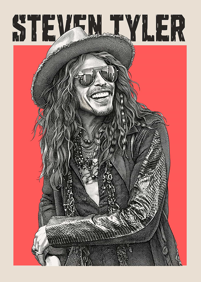 Steven Tyler Portrait
