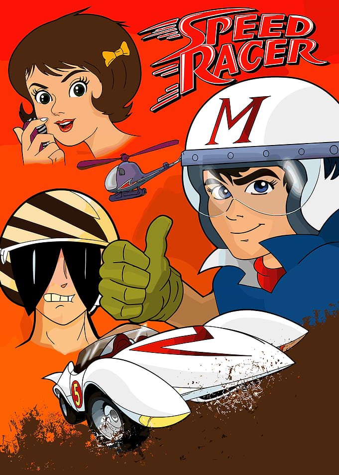 Speed Racer Anime Poster