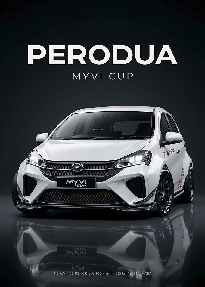 Perodua Myvi Cup Car