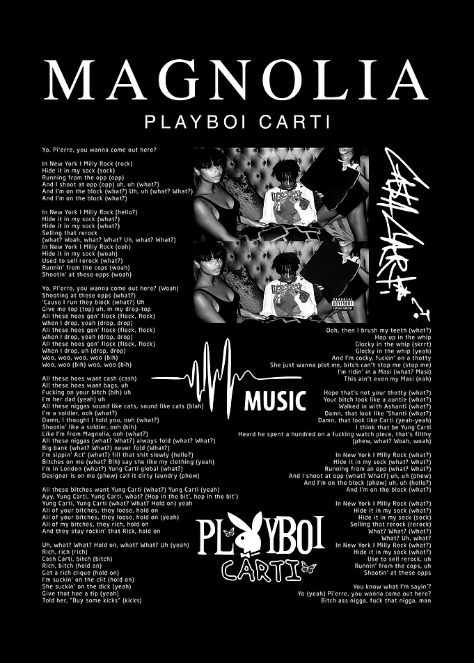 Playboi Carti Magnolia Album Art