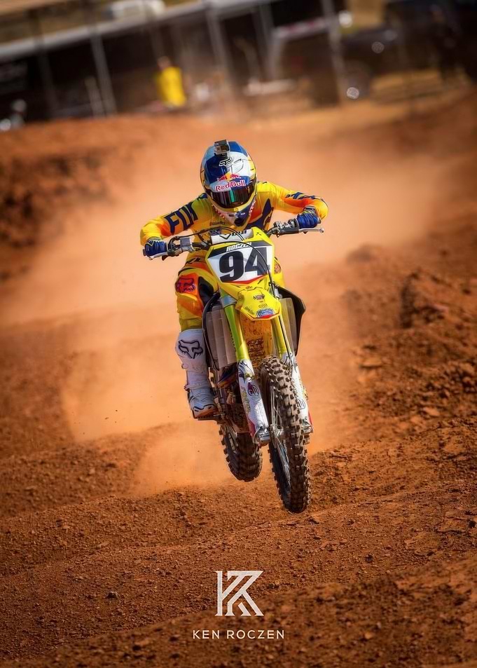 Motocross Rider Ken Roczen in Action