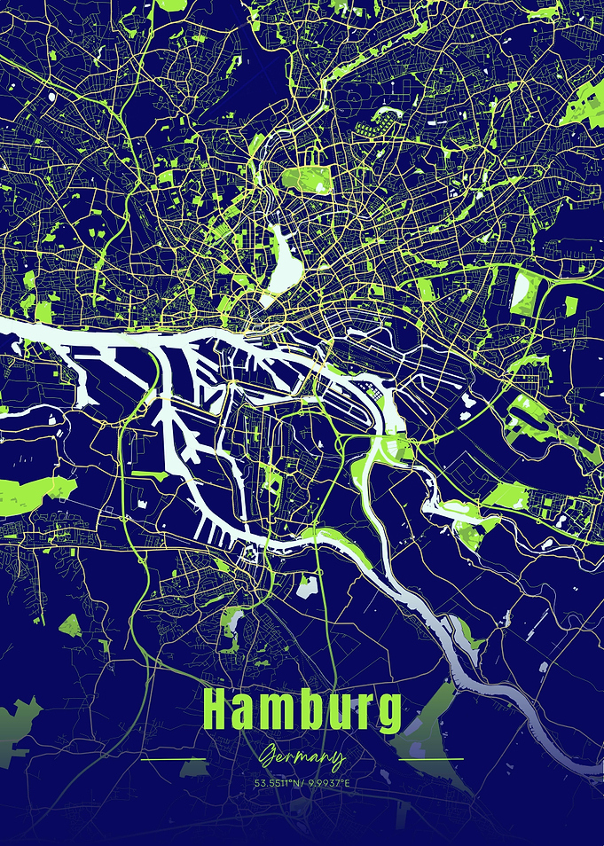 Hamburg City Map