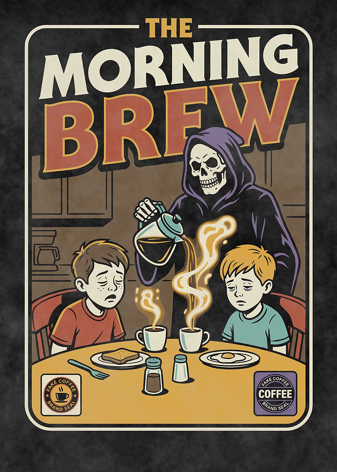 The Morning Brew Grim Reaper Coffee