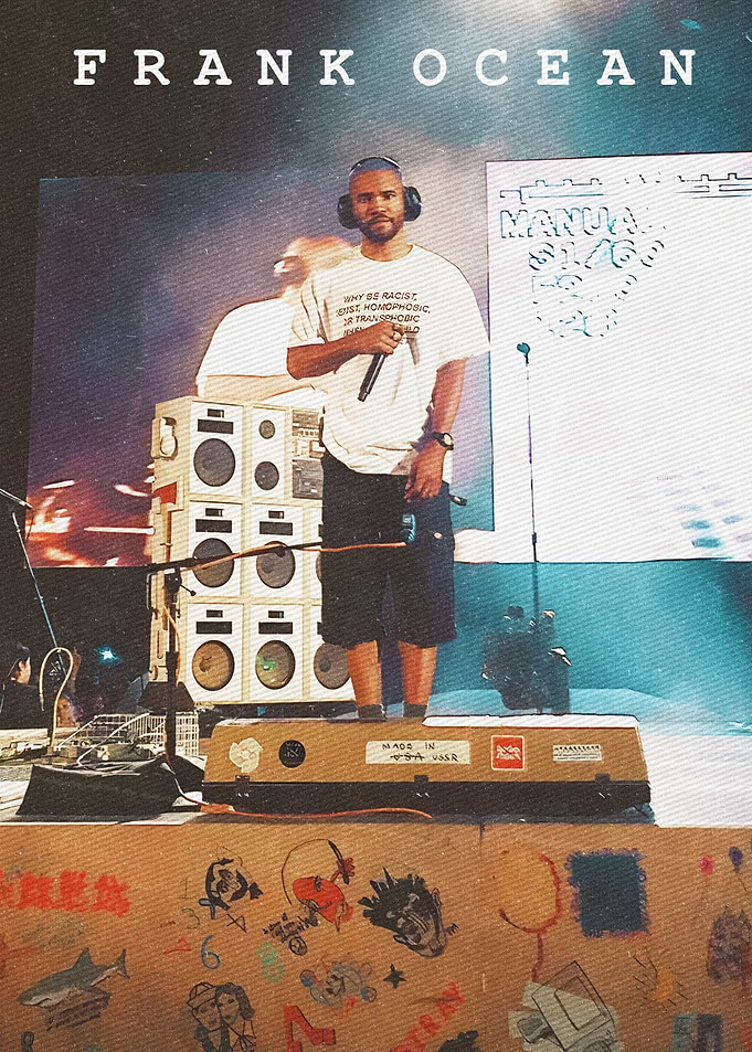 Frank Ocean on Stage