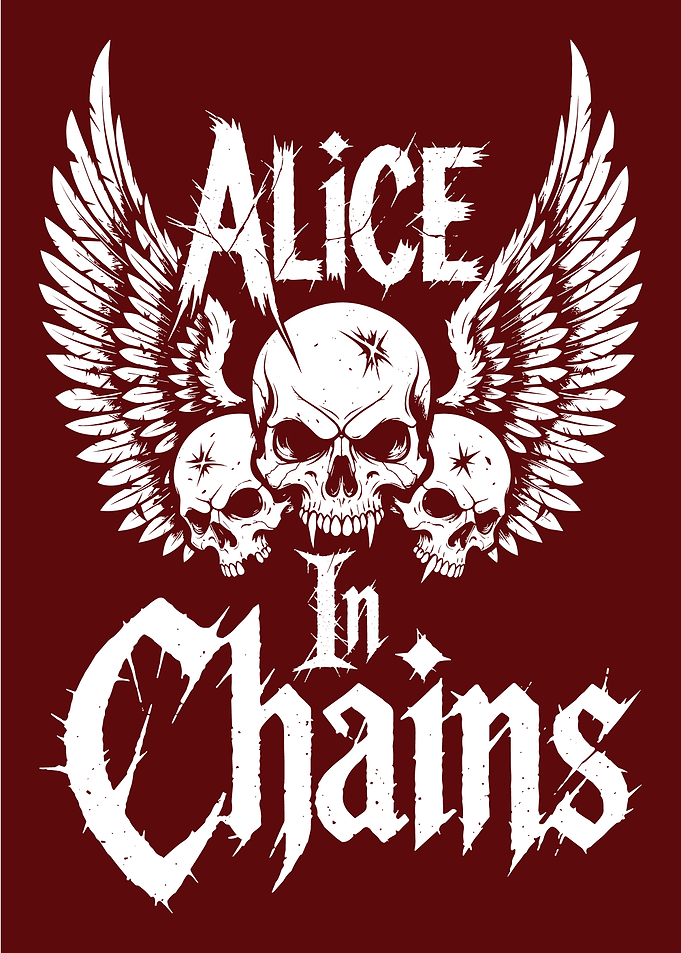 Alice in Chains Skulls and Wings