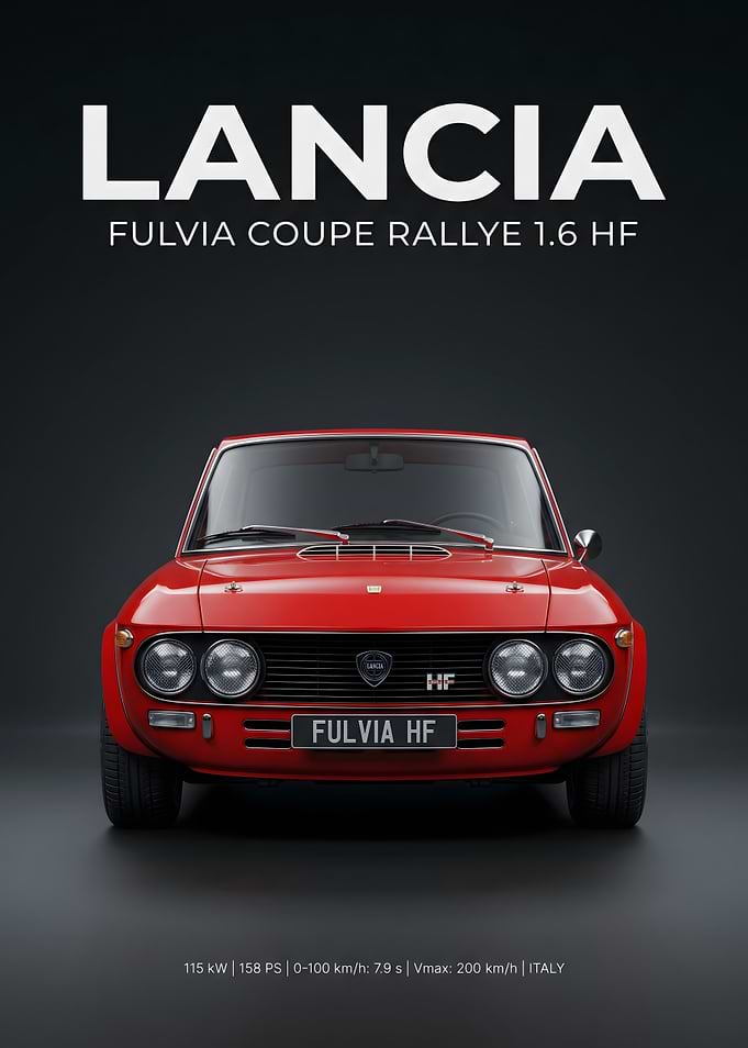 Lancia Fulvia Coupe Rallye 1.6 HF