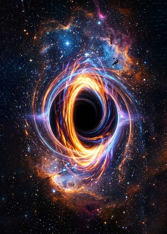 Black Hole in Space