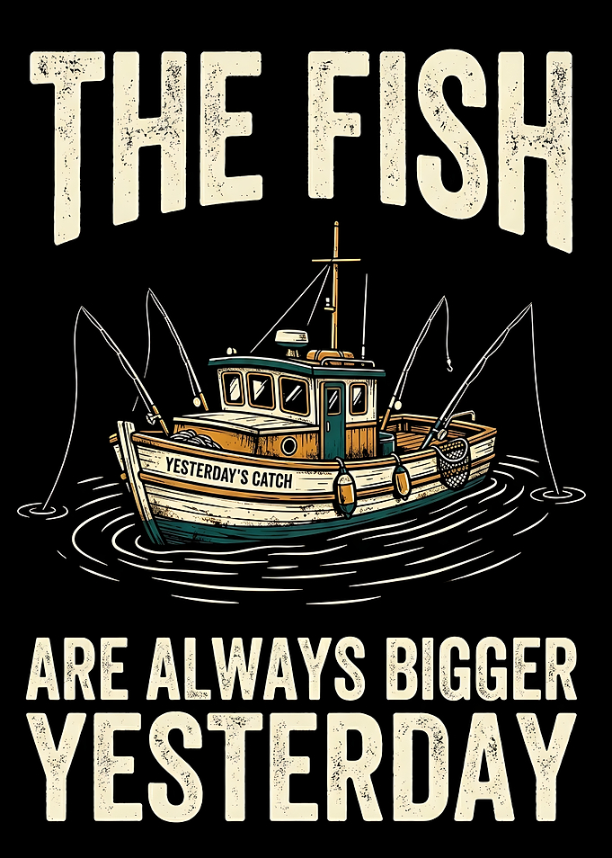 Fishing Art Vintage
