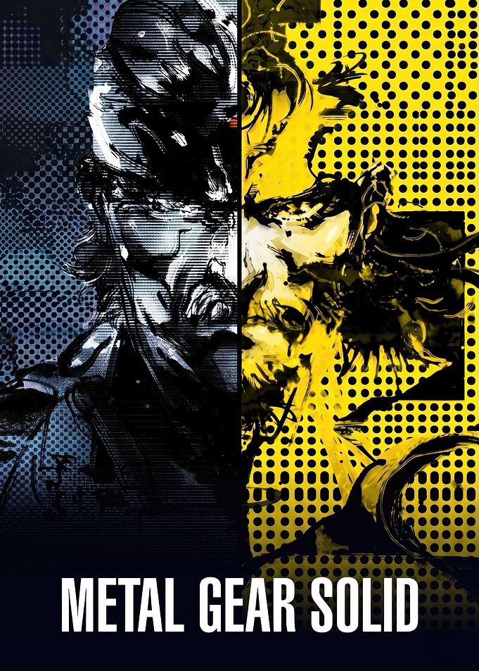 Metal Gear Solid Game Art