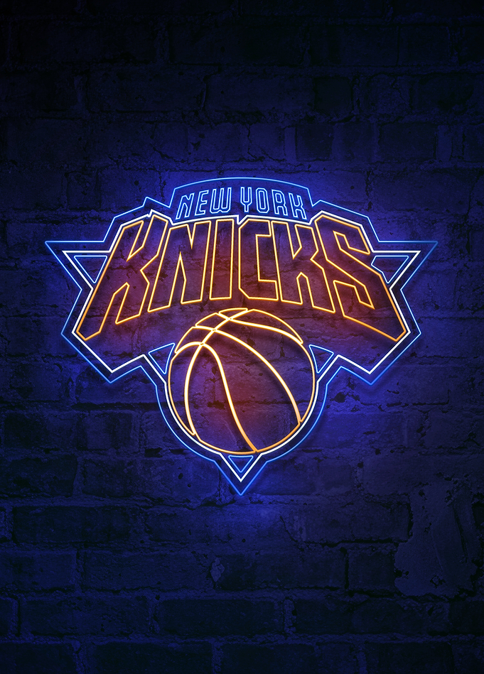 New York Knicks Gotham Neon