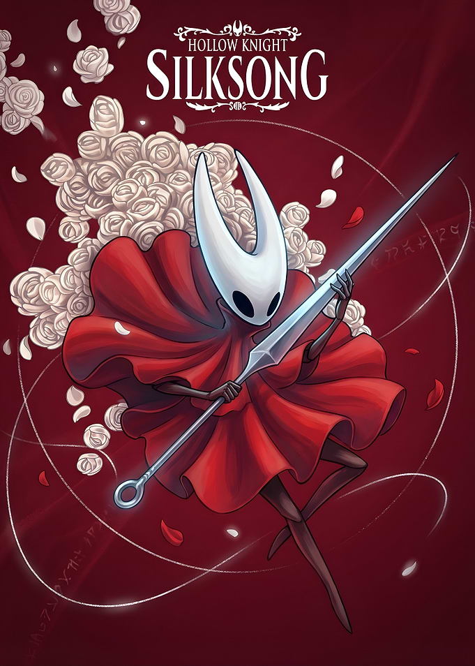 Hollow Knight Silksong Hornet Artwork