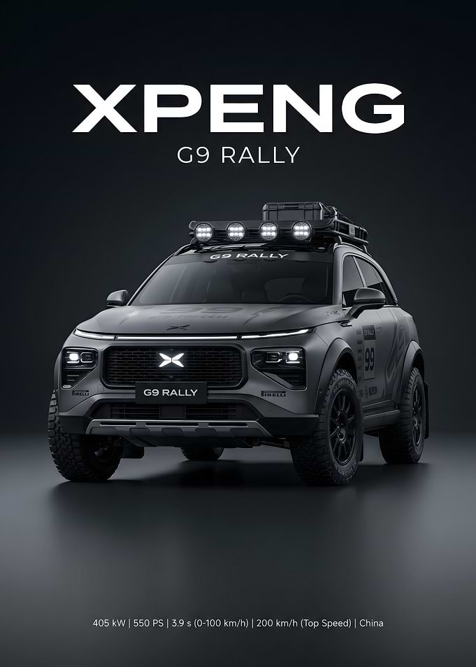 XPENG G9 Rally Car