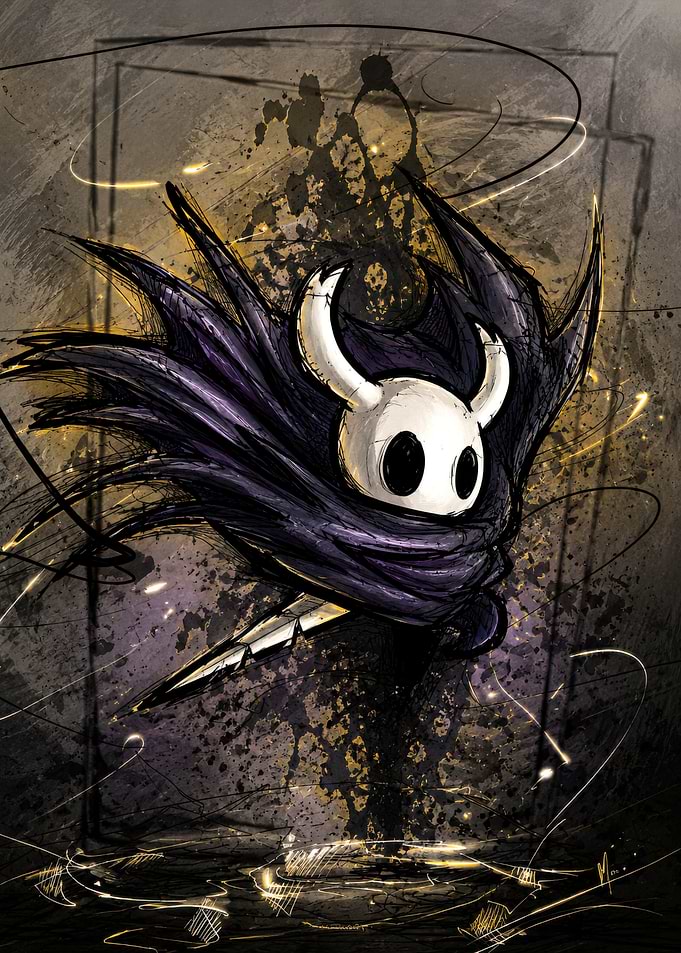 The Knight from Hollow Knight