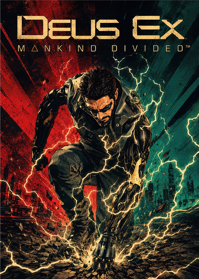 Deus Ex Mankind Divided Game Art