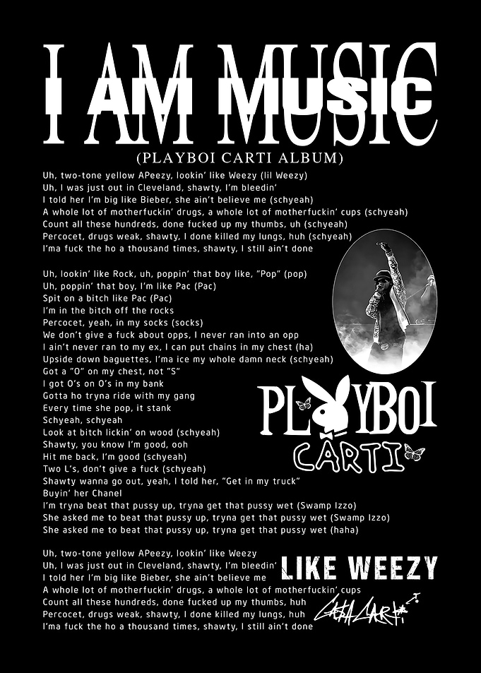 Playboi Carti I Am Music Album Art