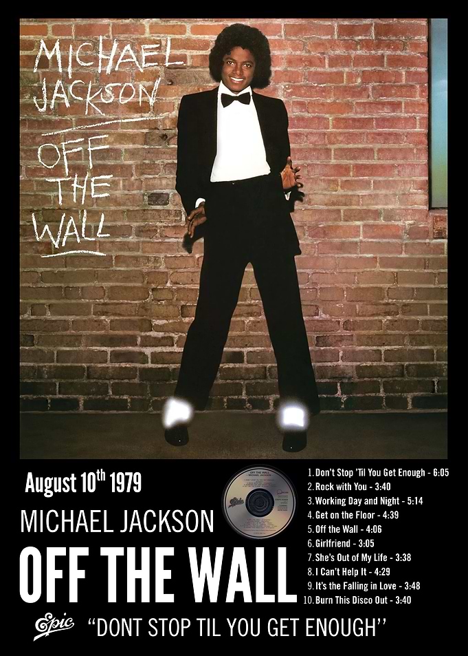 Michael Jackson Off The Wall Album Cover