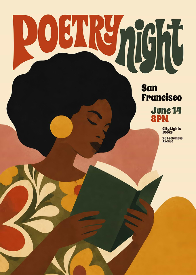 Poetry Night Poster
