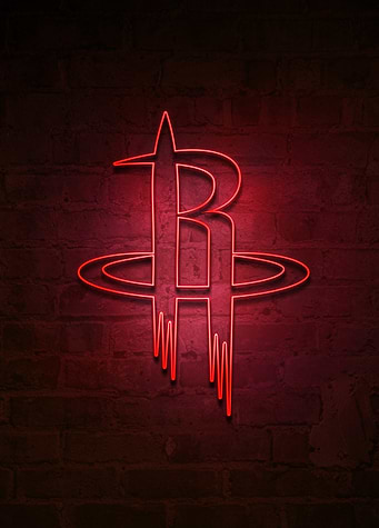 Houston Rockets Clutch City Neon