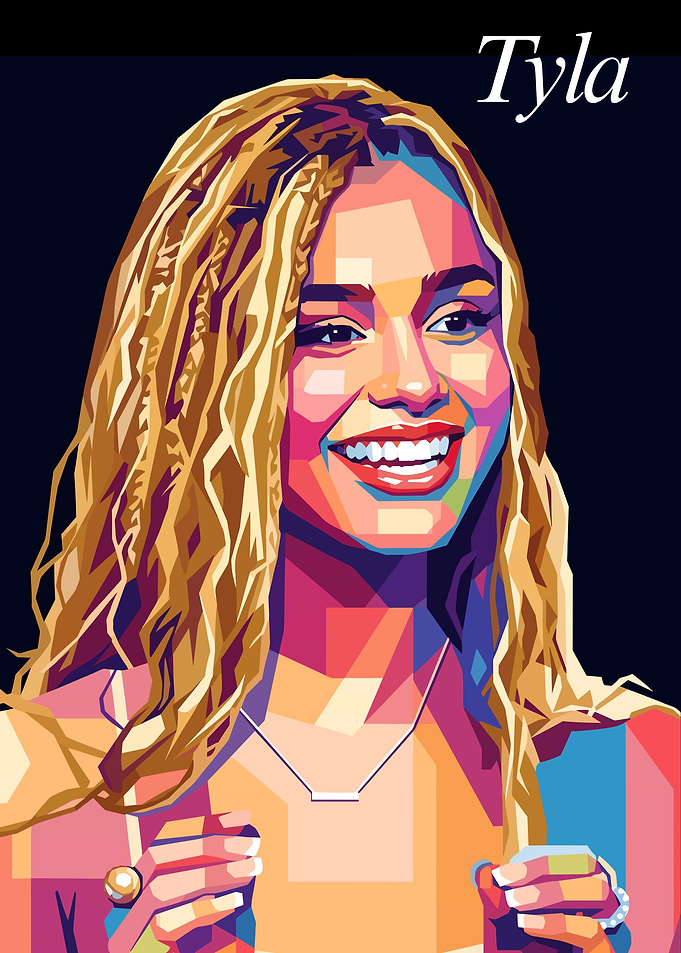 Tyla Pop Art Portrait