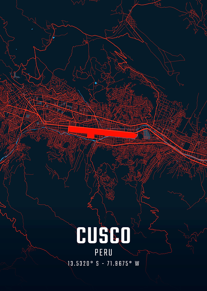 Cusco City Map