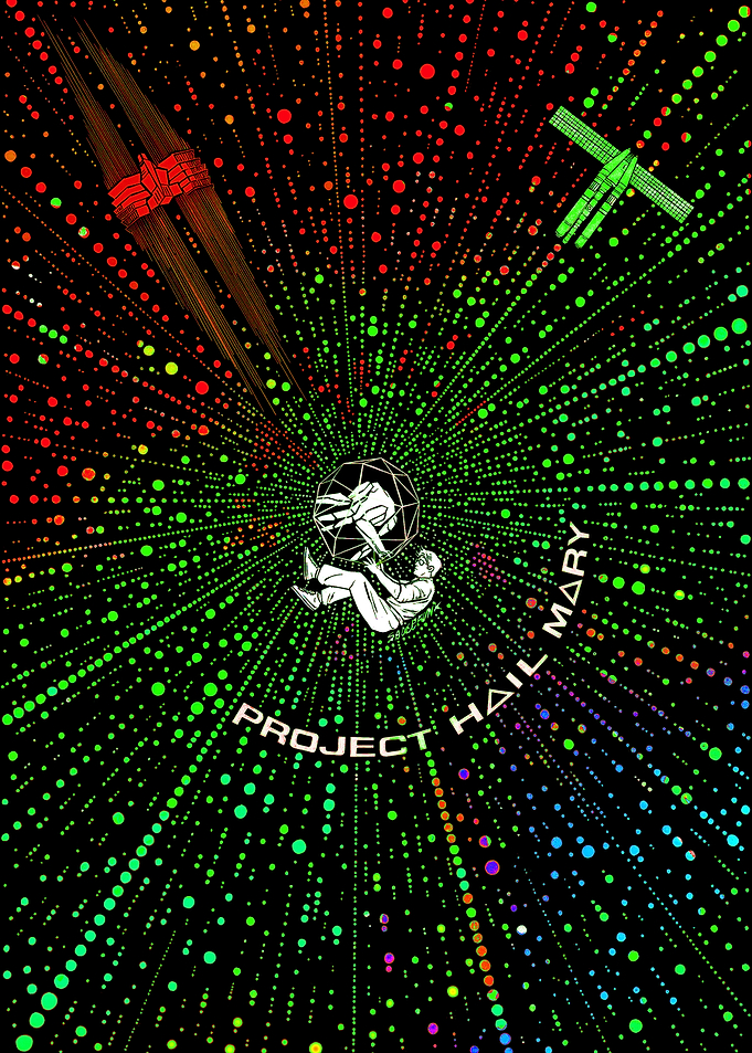 Project Hail Mary Sci-Fi Art